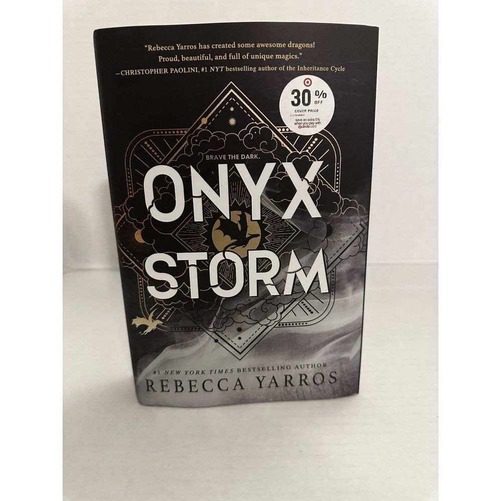 ONYX STORM Target Hardcover Edition By Rebecca‎ Yarros - Standard BRAND NEW